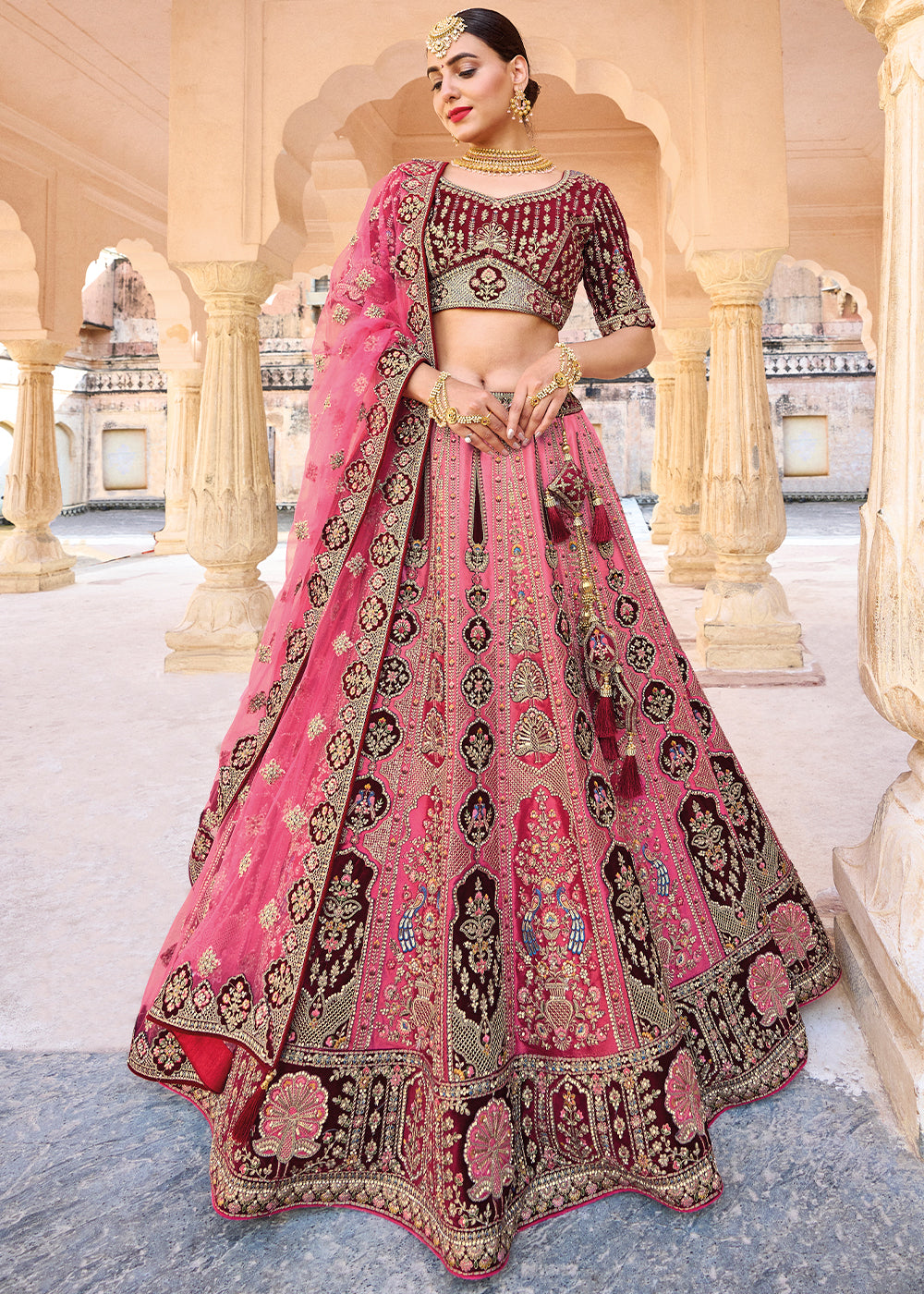 Riyan Wedding Wear Traditional Lehenga Choli, Dupatta Fabric: Net at Rs  3599 in Surat