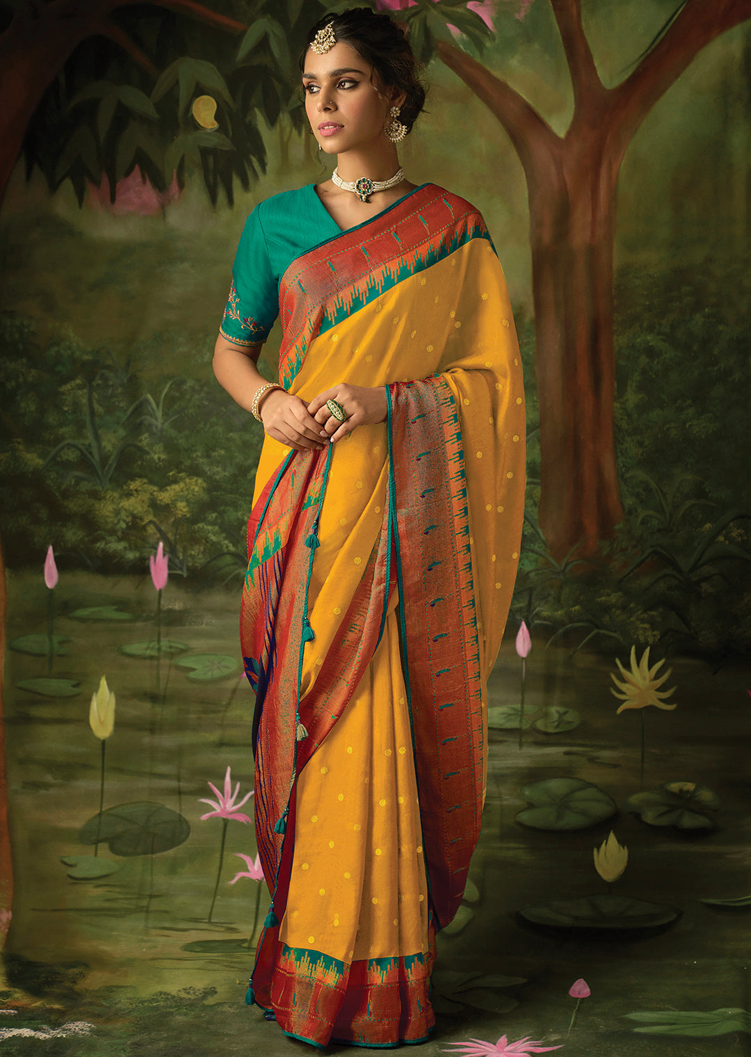 Paithani Saree Silk - Designer Sarees Rs 500 to 1000 - SareesWala.com