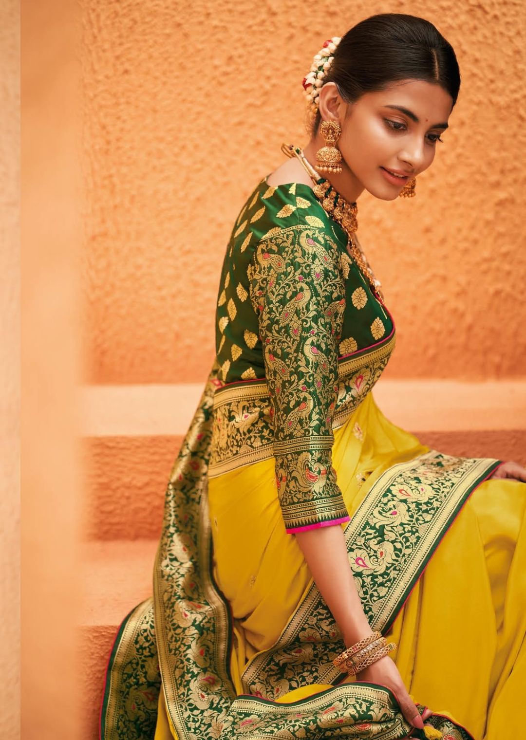 Women saree Butter silk at Rs 520/piece | Fulchur Tola, | Gondia | ID:  2850082363662
